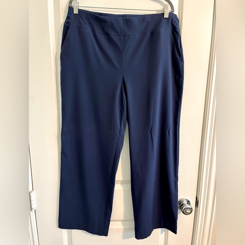Chico’s Women's Weekend Navy Pants